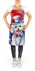 Bichon Frise Patriotic American Cooking Kitchen Apron product image at NuMercy 2