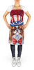 Japanese Chin Patriotic American Cooking Kitchen Apron DAC5741 product image at NuMercy 2