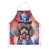Poodle Patriotic American Cooking Kitchen Apron DAC5781 product image at NuMercy