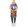 Rhodesian Ridgeback Patriotic American Cooking Kitchen Apron product image at NuMercy 5