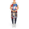 Saluki Patriotic American Cooking Kitchen Apron product image at NuMercy 5