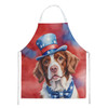 Brittany Spaniel Patriotic American Cooking Kitchen Apron product image at NuMercy