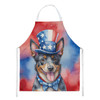Australian Cattle Dog Patriotic American Cooking Kitchen Apron product image at NuMercy