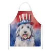 Old English Sheepdog Patriotic American Cooking Kitchen Apron DAC5767 product image at NuMercy