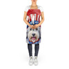 Old English Sheepdog Patriotic American Cooking Kitchen Apron DAC5767 product image at NuMercy 5