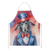 Scottish Deerhound Patriotic American Cooking Kitchen Apron product image at NuMercy