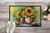 Sunflowers in Watercolor Doormat 24H X 36W DAC1612 product image at NuMercy 2