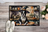 Boston Terrier Fall Kitchen Pumpkins Doormat 24H X 36W DAC1748 product image at NuMercy 2