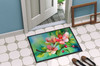 Arkansas Apple Blossom in Watercolor Doormat 24H X 36W DAC1627 product image at NuMercy 4