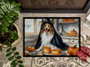 Sheltie Fall Kitchen Pumpkins Doormat 24H X 36W product image at NuMercy 3