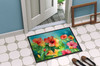 Hawaii Hawaiian Hibiscus in Watercolor Doormat 24H X 36W DAC1642 product image at NuMercy 4