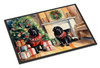 Tibetan Mastiff Cozy Christmas Doormat 24H X 36W DAC2756 product image at NuMercy
