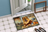 Chow Chow Fall Kitchen Pumpkins Doormat 24H X 36W product image at NuMercy 4