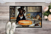 Chocolate Lab Fall Kitchen Pumpkins Doormat 24H X 36W DAC1790 product image at NuMercy 2