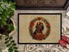 Bloodhound Christmas Flowers Doormat 24H X 36W product image at NuMercy 3