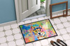 Corgi Hippie Dawg Doormat 24H X 36W DAC2495 product image at NuMercy 4