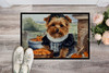 Norfolk Terrier Fall Kitchen Pumpkins Doormat 24H X 36W product image at NuMercy 2