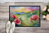 North Dakota Wild Prairie Roses in Watercolor Doormat 24H X 36W DAC1695 product image at NuMercy 2