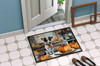 Jack Russell Terrier Fall Kitchen Pumpkins Doormat 24H X 36W product image at NuMercy 4
