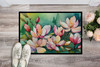 Louisiana Magnolias in Watercolor Doormat 24H X 36W DAC1663 product image at NuMercy 2