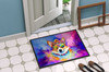 Corgi Hippie Dawg Doormat 24H X 36W DAC2497 product image at NuMercy 4