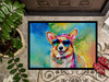 Corgi Hippie Dawg Doormat 24H X 36W DAC2496 product image at NuMercy 3