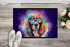 Cavalier Spaniel Hippie Dawg Doormat 24H X 36W DAC2483 product image at NuMercy 2