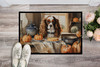 Cavalier Spaniel Fall Kitchen Pumpkins Doormat 24H X 36W DAC1760 product image at NuMercy 2