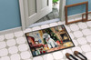 Poodle Cozy Christmas Doormat 24H X 36W DAC2727 product image at NuMercy 4