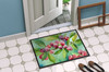 Connecticut Mountain Laurels in Watercolor Doormat 24H X 36W DAC1634 product image at NuMercy 4