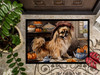 Tibetan Spaniel Fall Kitchen Pumpkins Doormat 24H X 36W product image at NuMercy 3