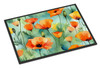 California California Poppies in Watercolor Doormat 24H X 36W DAC1629 product image at NuMercy