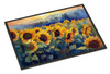 Sunflowers in Watercolor Doormat 24H X 36W DAC1614 product image at NuMercy