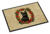 Cairn Terrier Christmas Flowers Doormat 24H X 36W DAC2337 product image at NuMercy