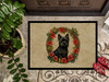 Cairn Terrier Christmas Flowers Doormat 24H X 36W DAC2337 product image at NuMercy 3