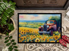 Kansas Sunflowers in Watercolor Doormat 24H X 36W DAC1654 product image at NuMercy 3