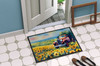 Kansas Sunflowers in Watercolor Doormat 24H X 36W DAC1654 product image at NuMercy 4