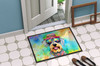 Schnauzer Hippie Dawg Doormat 24H X 36W DAC2554 product image at NuMercy 4