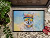 Alaskan Klee Kai Hippie Dawg Doormat 24H X 36W product image at NuMercy 3