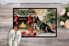 Norwegian Buhund Cozy Christmas Doormat 24H X 36W product image at NuMercy 2
