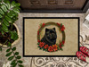 Chow Chow Christmas Flowers Doormat 24H X 36W DAC2343 product image at NuMercy 3