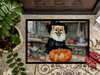 Pomeranian Fall Kitchen Pumpkins Doormat 24H X 36W DAC1799 product image at NuMercy 3