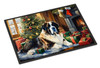 Saint Bernard Cozy Christmas Doormat 24H X 36W product image at NuMercy