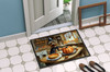 Silky Terrier Fall Kitchen Pumpkins Doormat 24H X 36W product image at NuMercy 4