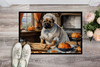 Shar Pei Fall Kitchen Pumpkins Doormat 24H X 36W product image at NuMercy 2