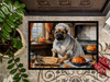 Shar Pei Fall Kitchen Pumpkins Doormat 24H X 36W product image at NuMercy 3