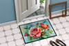 Oklahoma Roses in Watercolor Doormat 24H X 36W DAC1700 product image at NuMercy 4