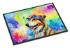 Collie Hippie Dawg Doormat 24H X 36W product image at NuMercy