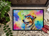 Collie Hippie Dawg Doormat 24H X 36W product image at NuMercy 3