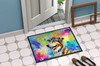 Collie Hippie Dawg Doormat 24H X 36W product image at NuMercy 4